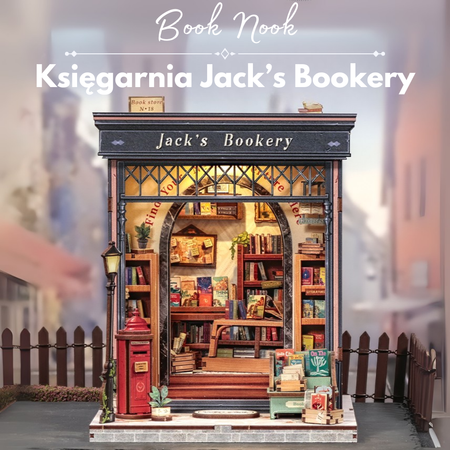 Zestaw Świąteczny Book Nook – Jack’s Bookery | Cutebee