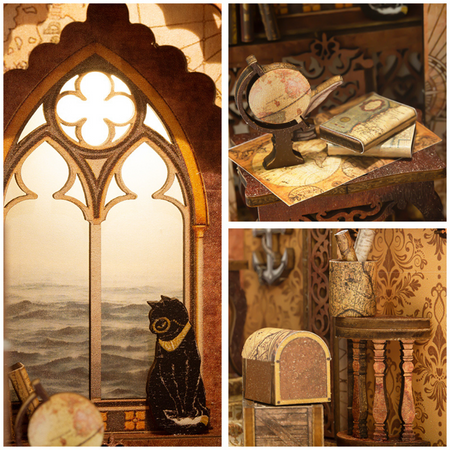 DIY Book Nook - Sailing Memory | Cutebee