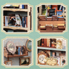 DIY Book Nook - Muse Bookstore | Cutebee