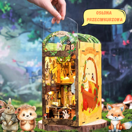 DIY Book Nook - Domek Krecika | Cutebee