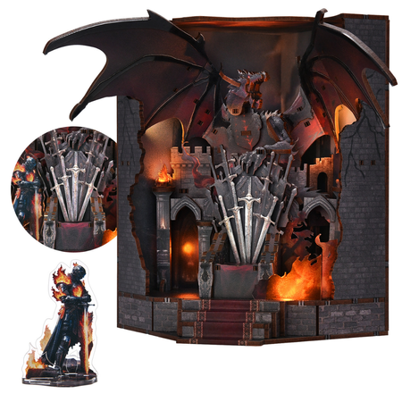 DIY Book Nook - Throne of Blades | Minicity Miniaturowy Domek