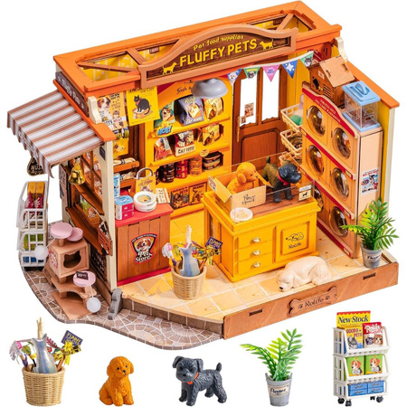 DIY Mini Domek 3D - Fluffy Friends Hub Rolife