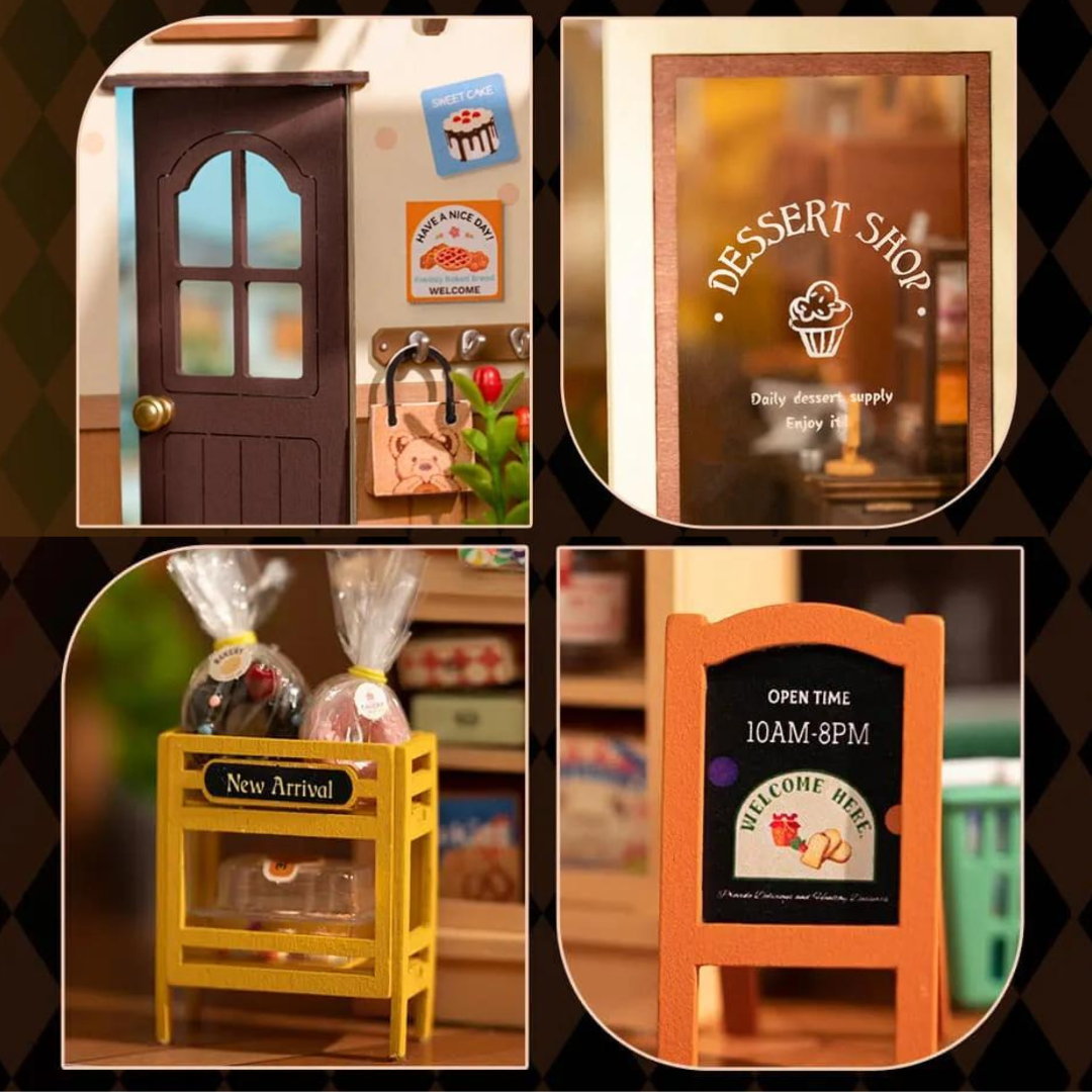 Radość ze składania krok po kroku – Mini Domek 3d - Piekarnia | Rolife