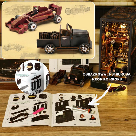 DIY Book Nook - Automobil