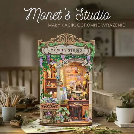DIY Book Nook - Monet's Studio