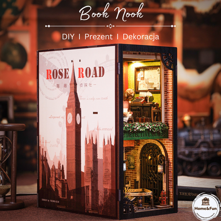 DIY Book Nook Zestaw Świąteczny - Agencja Detektywistyczna | Cutebee Miniaturowy Domek
