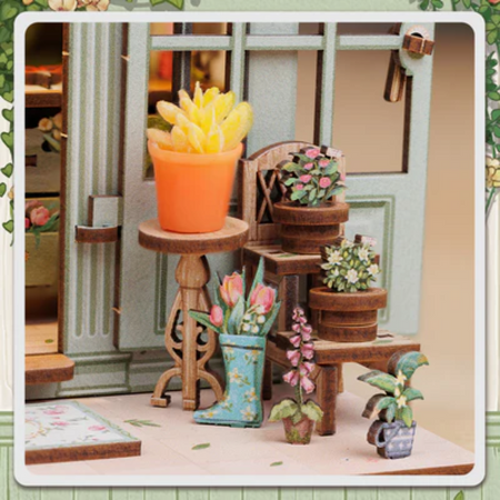 Zestaw Świąteczny Book Nook – Kwiaciarnia Champs-Elysees | Cutebee