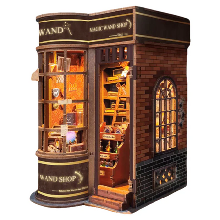DIY Book Nook - Sklepik z Różdżkami (Harry Potter)