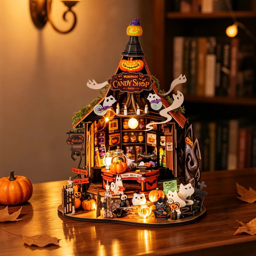 Pumpkin Candy Shop – Mini Domek 3D | Rolife