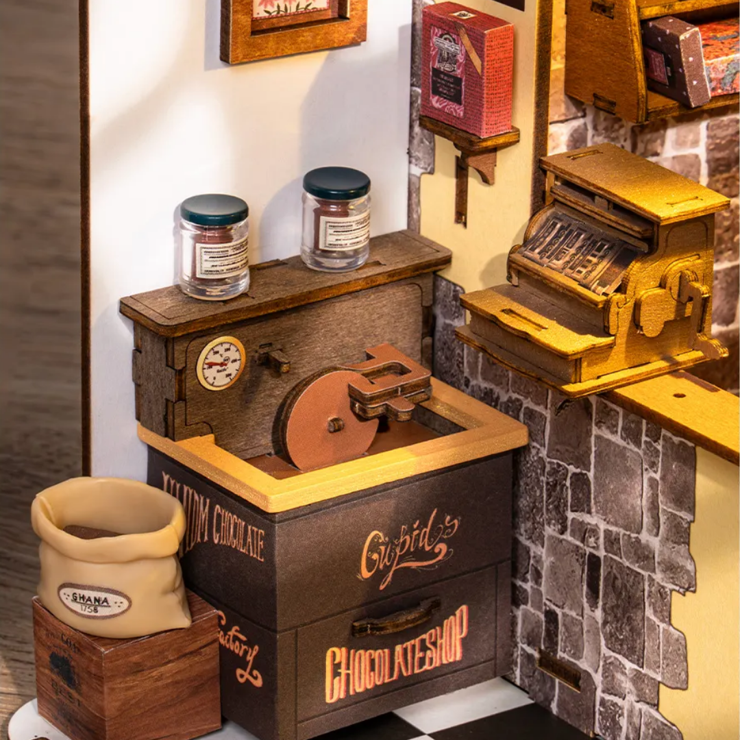 Półki pełne słodkości – Mini Domek 3D - Sklepik z Czekoladą | Rolife