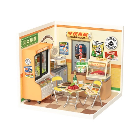Mini Domek 3D - Night Out Food Stall | Rolife
