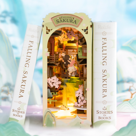 DIY Book Nook - Falling Sakura I Rolife