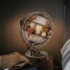 Świecący Globus z Lupą – Puzzle 3D ROKR, lampka LED (180 el.)