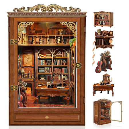 Time Book House – DIY Book Nook Joincon | Puzzle 3D Prezent