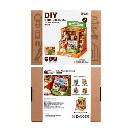 Mini Domek 3D - Księgarnia Muza | Rolife