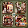 DIY Book Nook - Gallery Bookstore | Cutebee miniaturowy domek puzzle 3D