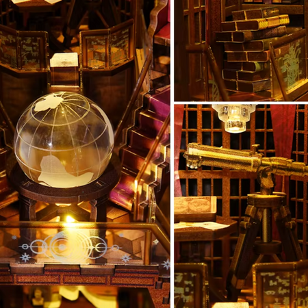 DIY Book Nook - Beyond Library | Miniaturowy domek