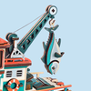 Lucky Trawler – Puzzle 3D ROKR, kuter rybacki na wahadle