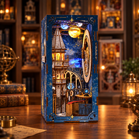 Stellar Castle – DIY Book Nook Minicity | Puzzle 3D Prezent