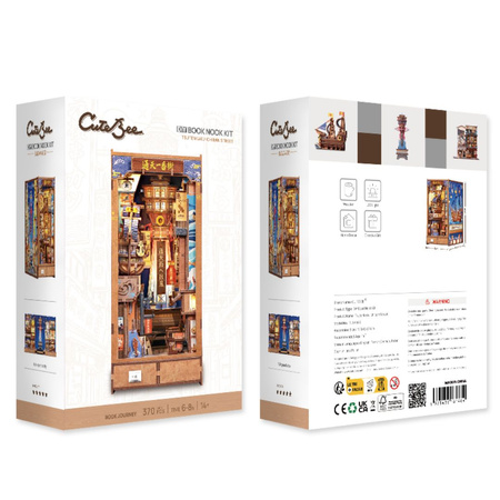 Nocna Uliczka Osaki – DIY Book Nook CuteBee | Puzzle 3D Prezent
