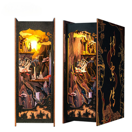 DIY Book Nook - Legenda Wukong | Cutebee