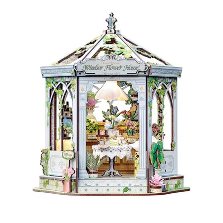 DIY Book Nook - Windsor Flowe House | Cutebee Miniaturowy Domek