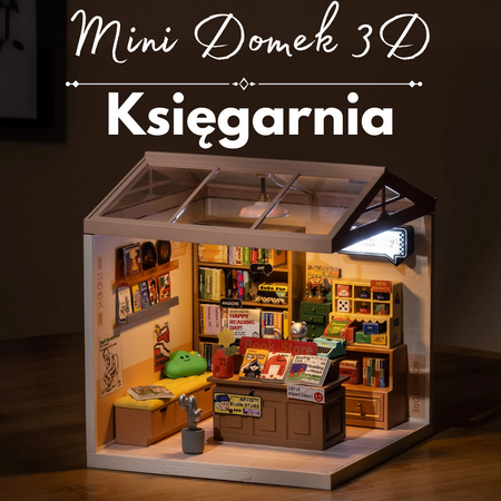 Mini Domek 3d - Ksiegarnia | Rolife