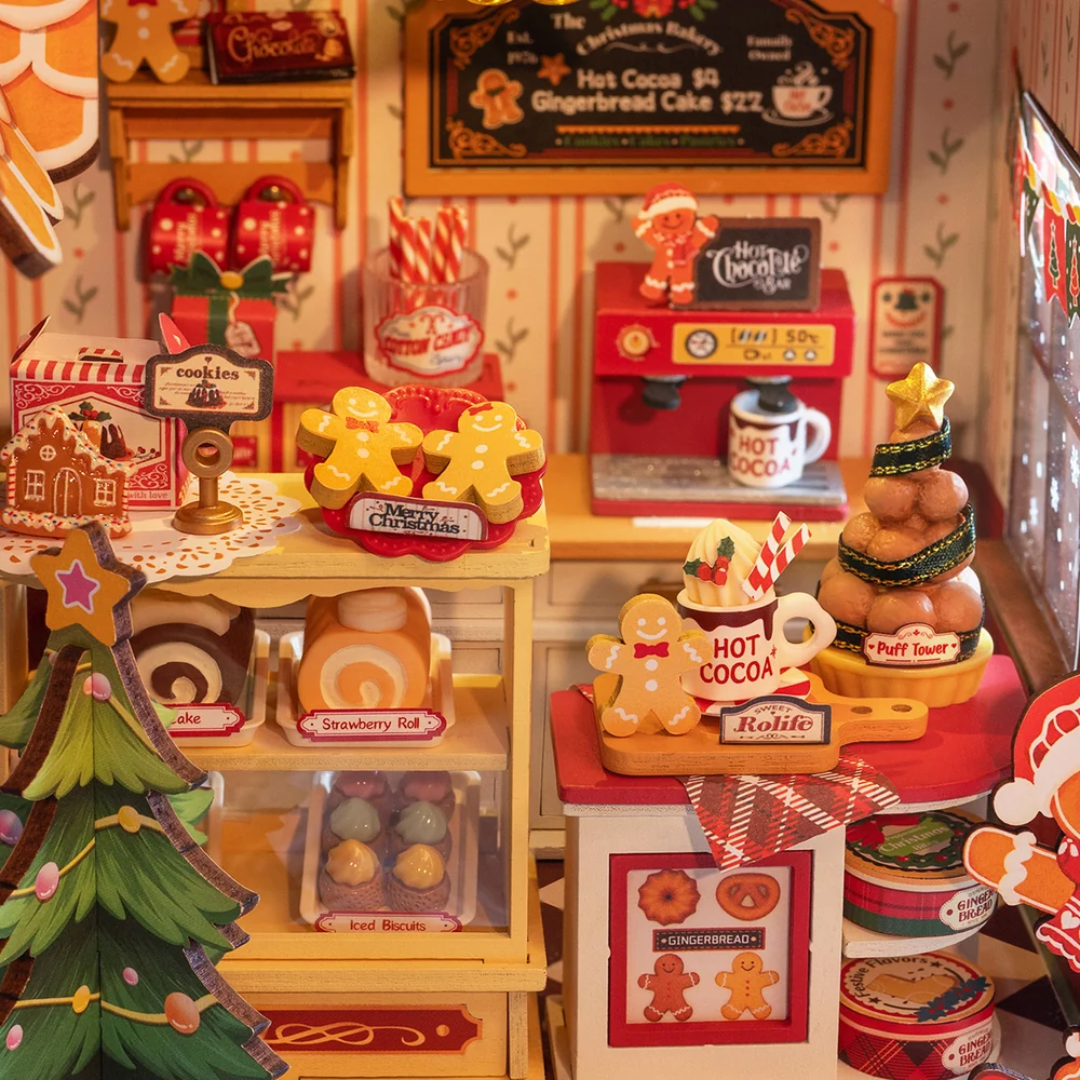 Krok po kroku, bez stresu – Gingerbread Bakery – Mini Domek 3D | Rolife