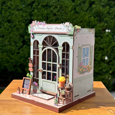 Zestaw Świąteczny Book Nook – Kwiaciarnia Champs-Elysees | Cutebee