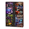 Mars Outpost Marble Run – Puzzle 3D ROKR, cyberpunk z LED (194 el.)