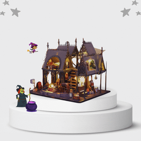 DIY Miniaturowy Domek - Magiczny Domek Luny