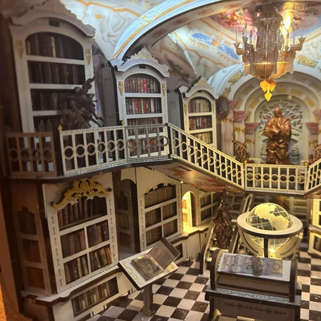 Library of Gods Max – DIY Book Nook MiniCity | Puzzle 3D Prezent