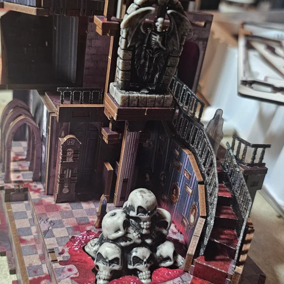 Detale, które odkrywasz – Upiorne Relikwie Minicity DIY Book Nook – Puzzle 3D Prezent