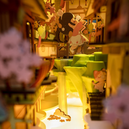 DIY Book Nook - Falling Sakura I Rolife