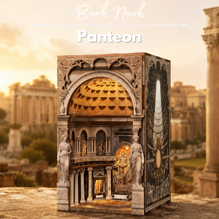 Pantheon - DIY Book Nook Minicity | Puzzle 3D Prezent
