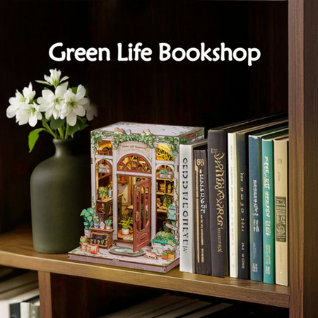 Zestaw Świąteczny Book Nook - Green Life Bookshop | Cutebee