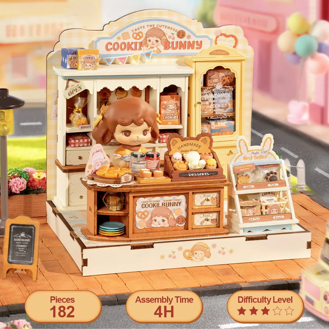 Mini Domek 3D - Cookii Bunny I Rolife – pomysł na prezent