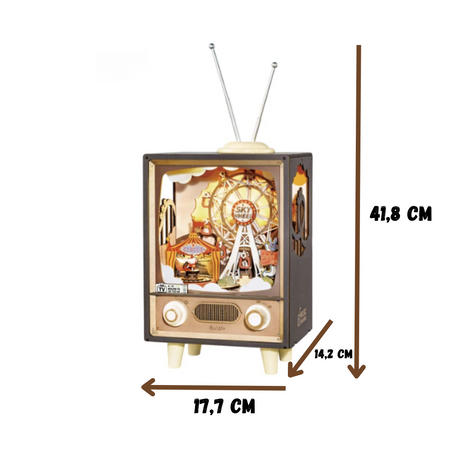 Drewniany Zestaw Puzzle 3d - Diabelski Młyn | Robotime