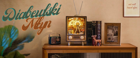 Drewniany Zestaw Puzzle 3d - Diabelski Młyn | Robotime