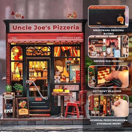 Mini pizzeria – widok boczny i front
