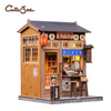 Zestaw Świąteczny Book Nook – Morita Ramen Shop | Cutebee Miniaturowy domek