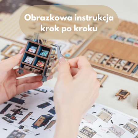 DIY Book Nook - The Schoolar's Bookstore | Cutebee