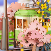 Drewniany Zestaw Puzzle 3D - Sakura Journey | Robotime