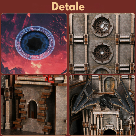 DIY Book Nook - Ember Castle | Minicity Miniaturowy Domek