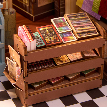 Wisdom Stationery Shop - DIY Book Nook Rolife