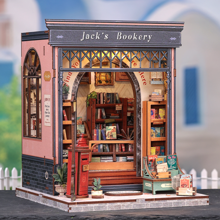 DIY Book Nook - Jack's Bookery | Cutebee
