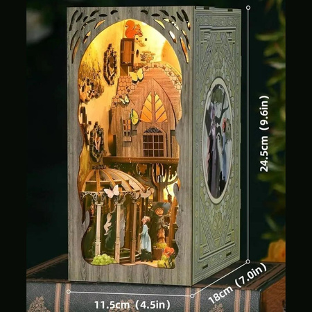DIY Book Nook - Czarnoksiężnik z Krainy Oz