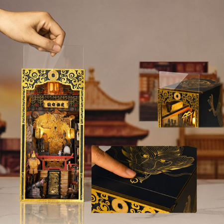 The Emperor's Study DIY – book nook MiniCity z oświetleniem LED