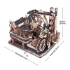 Tor Kulkowy Marble Spaceport – Puzzle 3D ROKR, 2 tryby (472 el.)