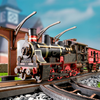 Lokomotywa Steam Journey – Puzzle 3D Rolife (405 el.)